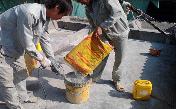 Phương pháp thi công chống thấm SIKA TOPSEAL