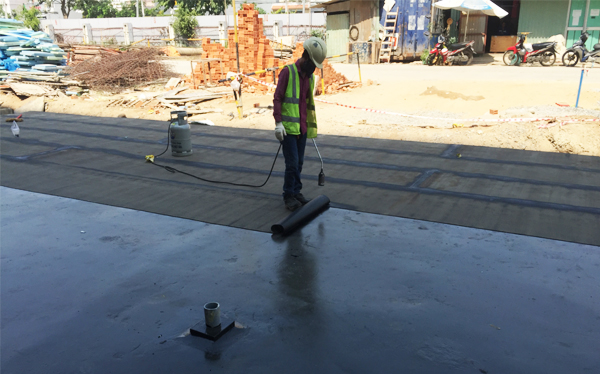 Thi công chống thấm siêu thị AEON Bình Tân