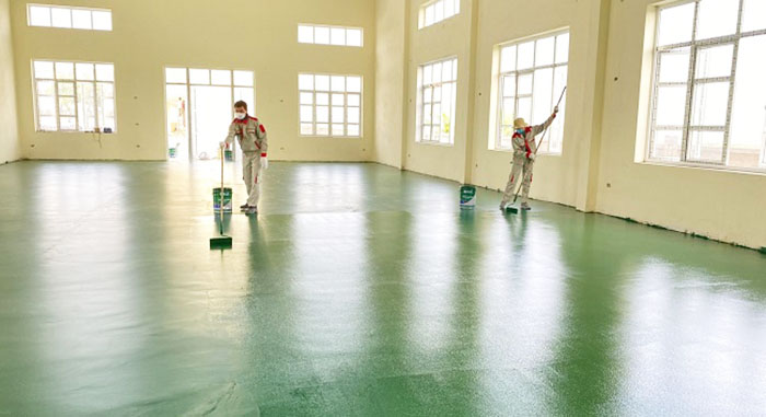 Dịch vụ sơn sàn Epoxy